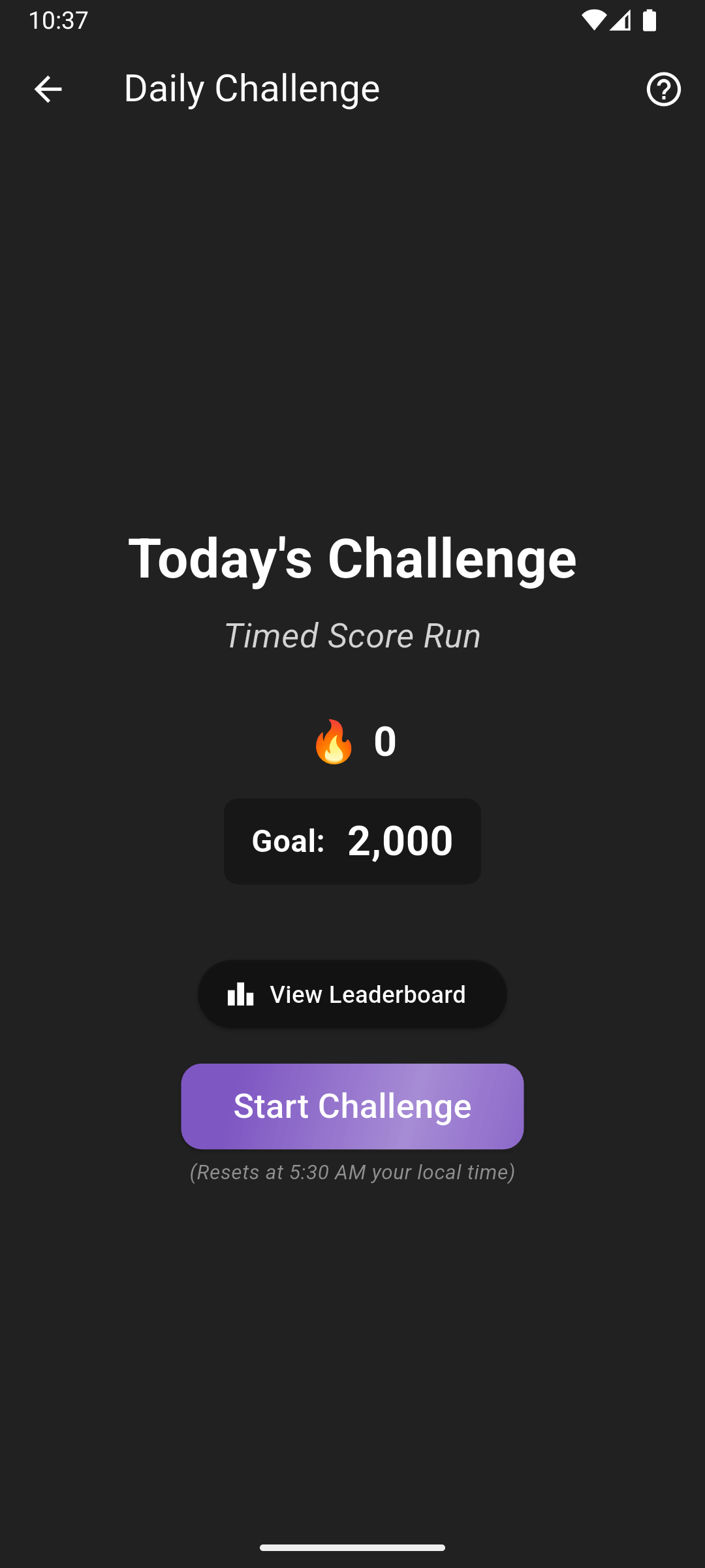 Daily Challenge